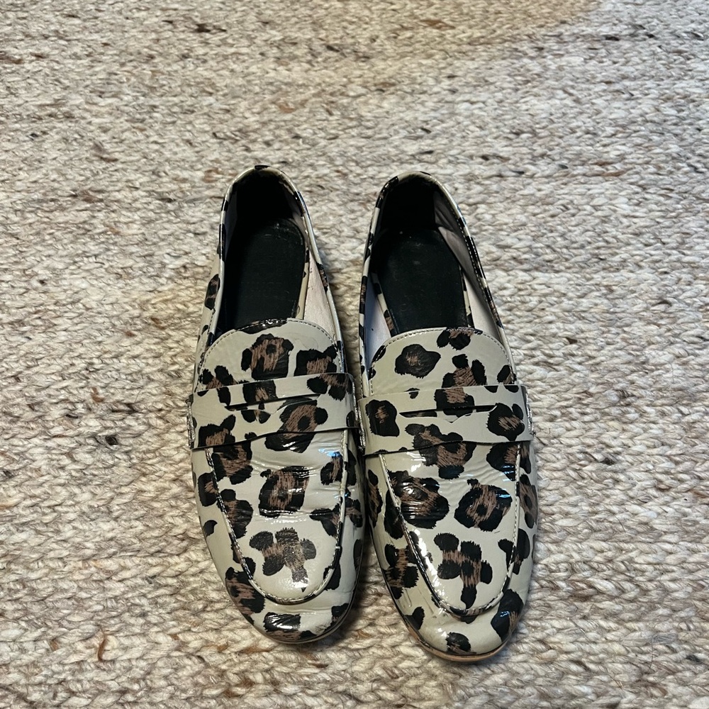 Vince Camuto Leopard Print Flats